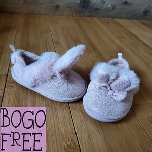 Fluffy bunny slippers